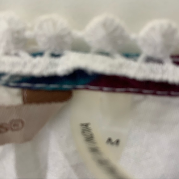 Soft Surroundings Blue and Red Swim Coverup - Picture 6 of 8